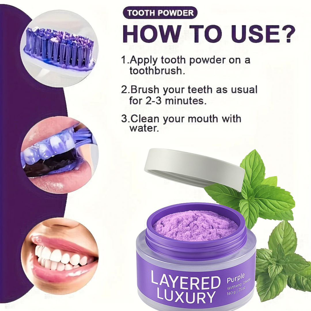 Layered Luxury PureGlow™ Powder Brighten Instantly. Smile Confidently.