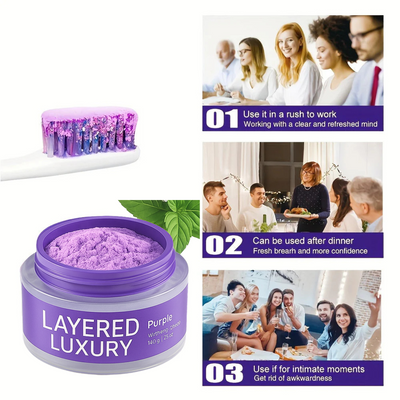 Layered Luxury PureGlow™ Powder Brighten Instantly. Smile Confidently.