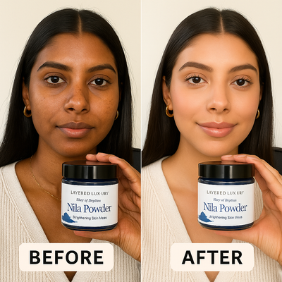 Moroccan Blue Nila Powder