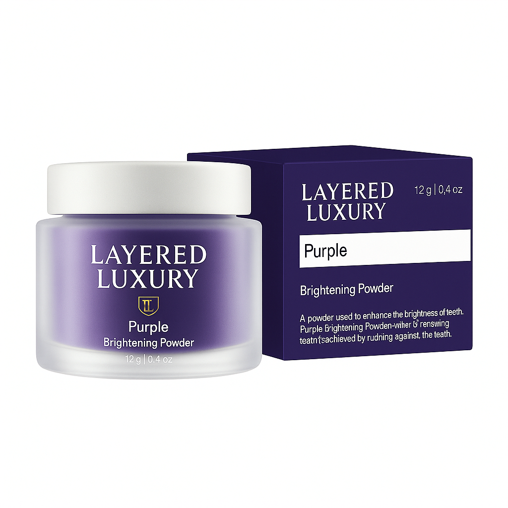 Layered Luxury PureGlow™ Powder Brighten Instantly. Smile Confidently.