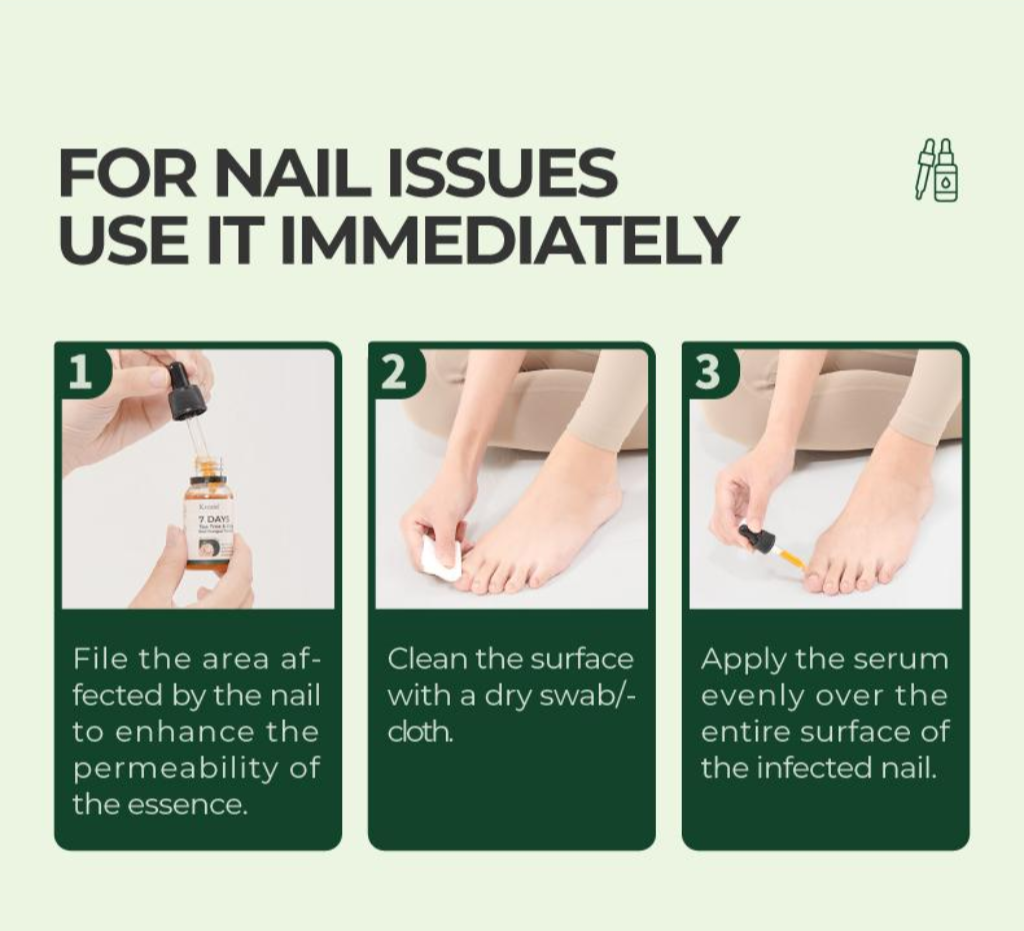 Nail Repair Magic Drops Multi Purpose Nail Repair Lotion for Discolored and Damaged Nails