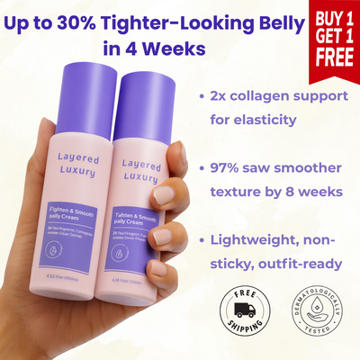 Belly Firming & Stretch Mark Cream | Noticeable Results in Just 2 Weeks.
