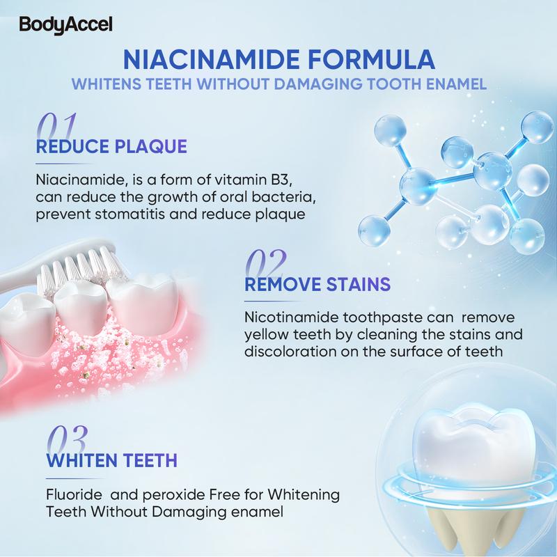 Layered Luxury - Triple Whitening Niacinamide Fresh Breath Whitening Toothpaste