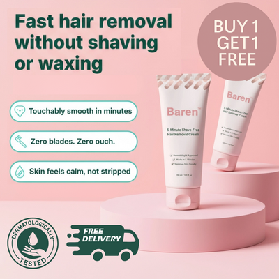 Baren™ | 5-Minute Shave-Free Hair Removal Cream