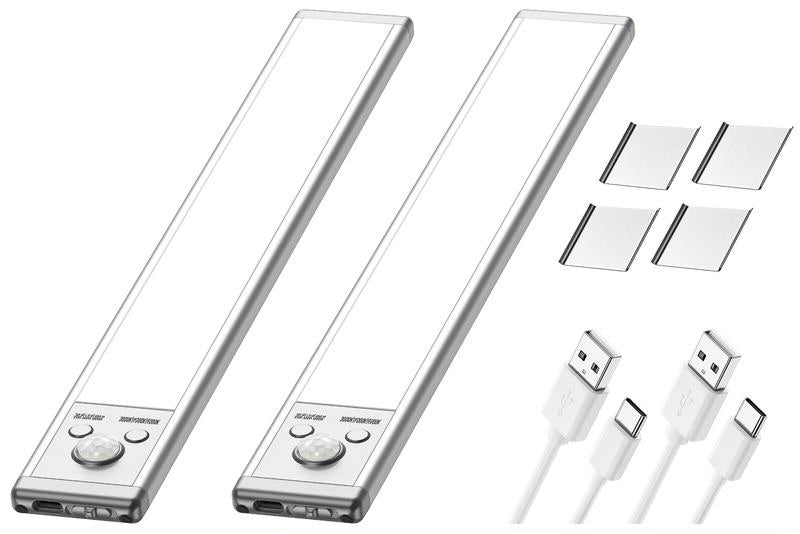 Rechargeable Automatic Motion Sensor LED Light ( Pack Of 2 )