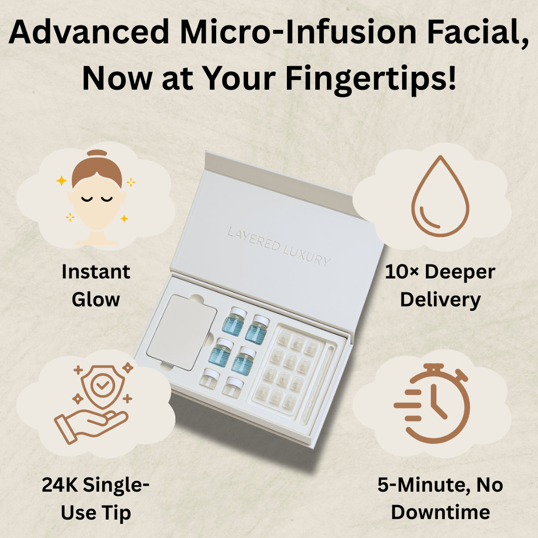 Advanced Micro-Infusion Facial at home | Infuse 10x More Actives Deep Into Your Skin.