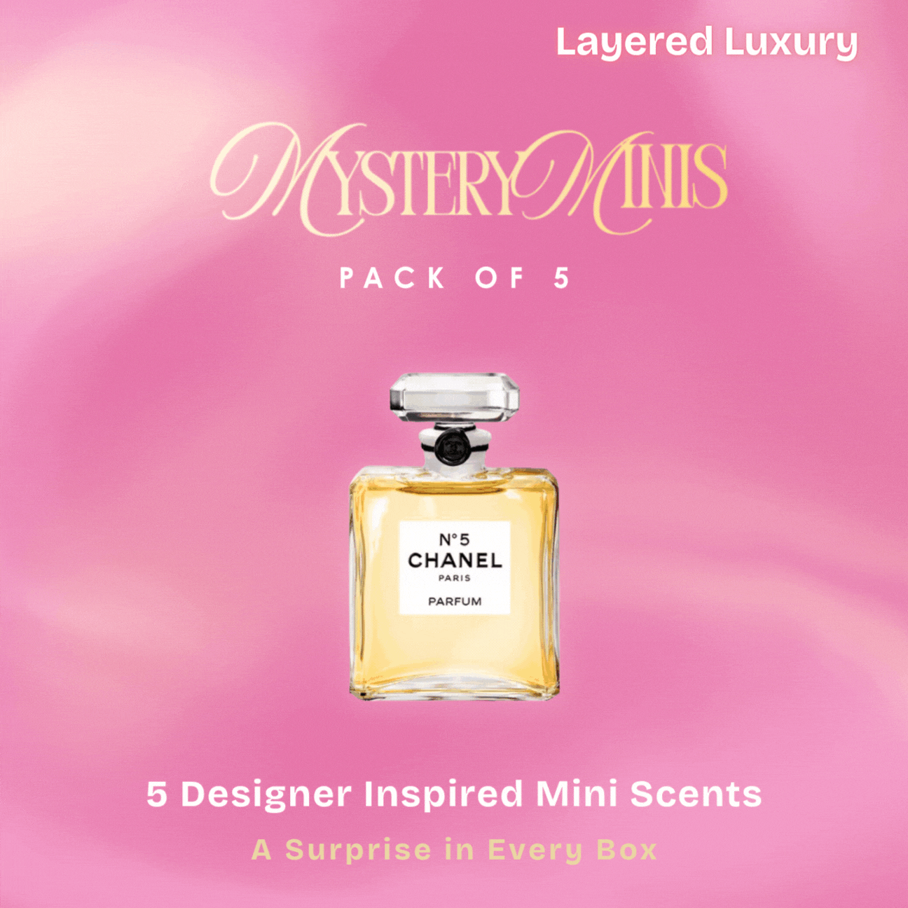 Mystery Luxury Miniatures Pack of 5 - Original Scents