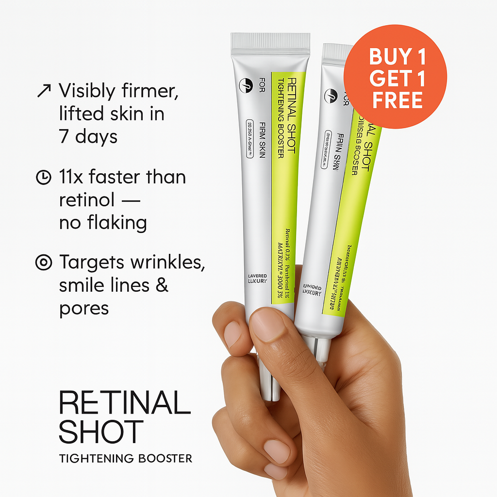Layered Retinal Booster - 11× Faster Than Retinol — Without 11× Irritation.