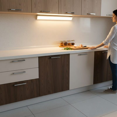 Rechargeable Automatic Motion Sensor LED Light ( Pack Of 2 )